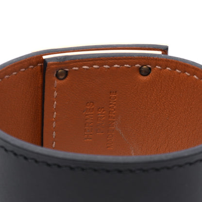 Hermes Chamonix Kelly Dog Bracelet T2 Black 3 of 5