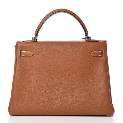 Hermes Togo Kelly Retourne 32 Gold 4 of 40