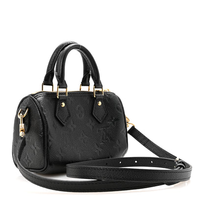 Louis Vuitton Empreinte Monogram Nano Speedy Black 3 of 10