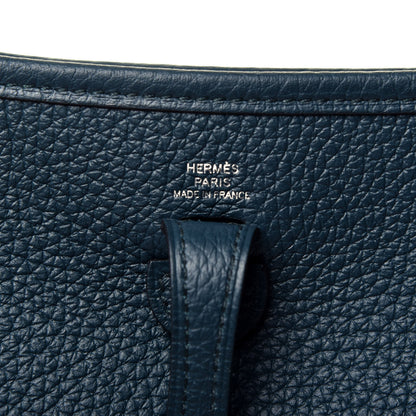 Hermes Taurillon Clemence Amazone Evelyne TPM Vert Cypress 6 of 9