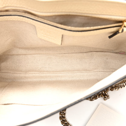 Gucci Cellarius Calfskin Medium Soho Flap Crossbody Ivoire 5 of 10