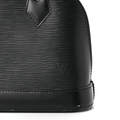 Louis Vuitton Epi Alma BB Black 7 of 15