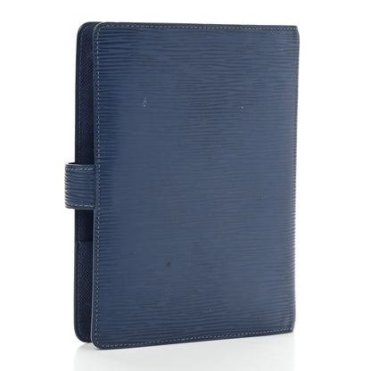 Louis Vuitton Epi Medium Ring Agenda Cover Myrtille 3 of 11