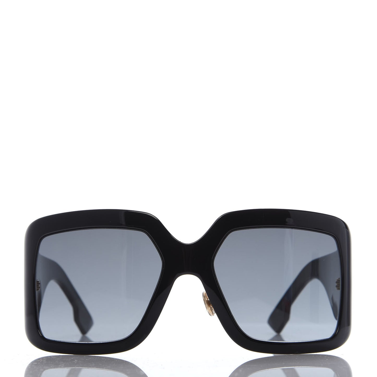 Acetate DiorSo Light 2 Shield Sunglasses Black