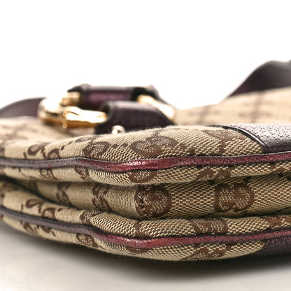 Gucci Monogram Small Bamboo Tote Bronze 10 of 12
