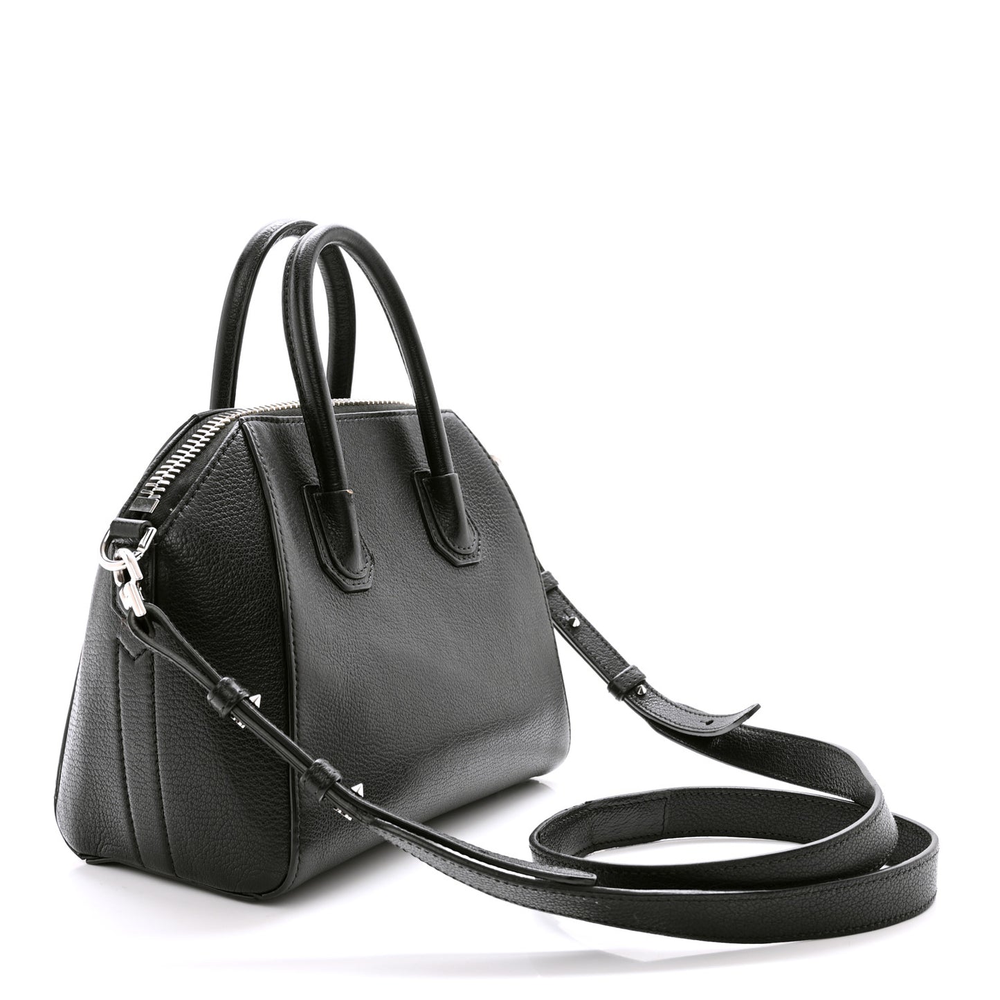 Sugar Goatskin Mini Antigona Black