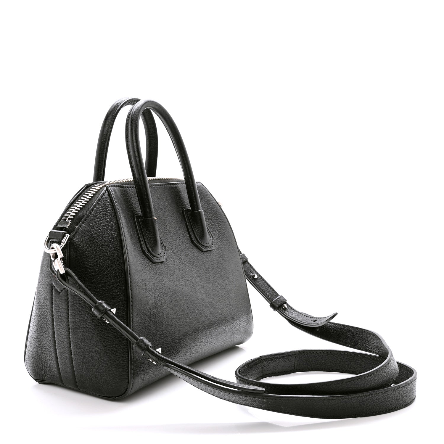 Givenchy Sugar Goatskin Mini Antigona Black 3 of 17