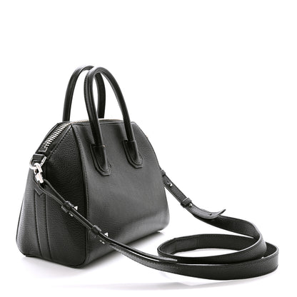 Givenchy Sugar Goatskin Mini Antigona Black 3 of 17