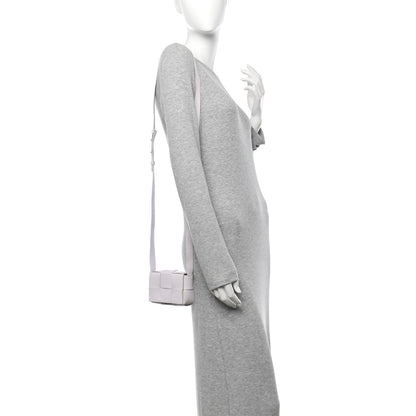 Bottega Veneta Lambskin Maxi Intrecciato Extra Mini Cassette Crossbody Bag Mirth Washed 2 of 11