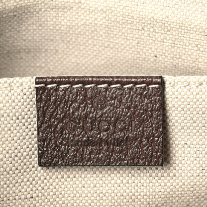 Gucci GG Supreme Monogram Tiger Savanah Textured Dollar Calfskin Retro Interlocking G Flap Messenger Bag Beige Ebony Multicolor New Acero 6 of 9