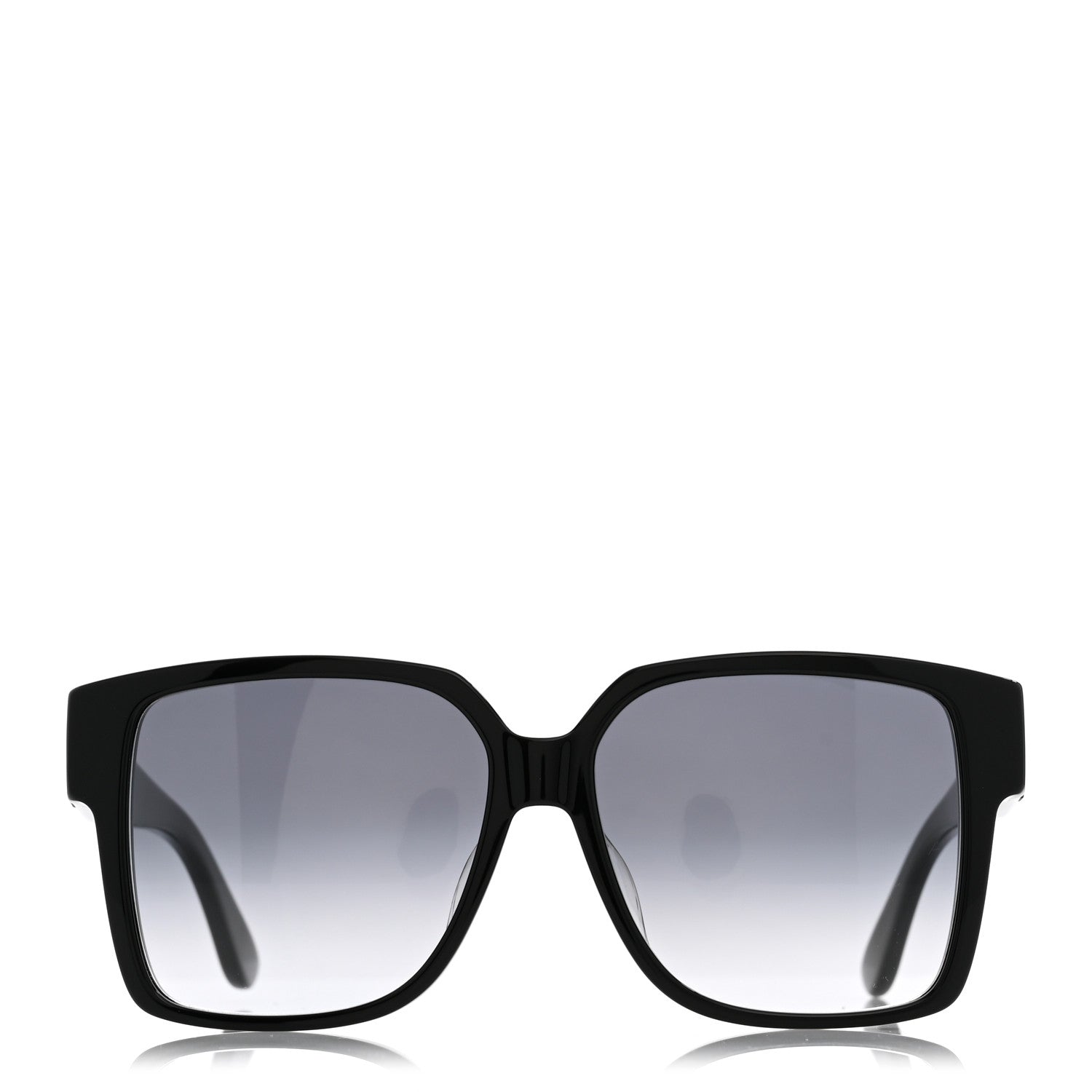 Saint Laurent Acetate Square Sunglasses SL M9F Black 2 of 7