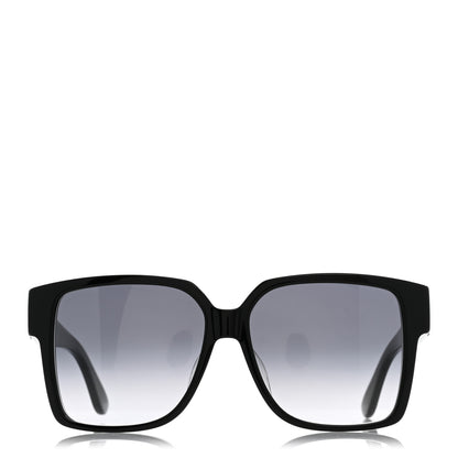 Saint Laurent Acetate Square Sunglasses SL M9F Black 2 of 7