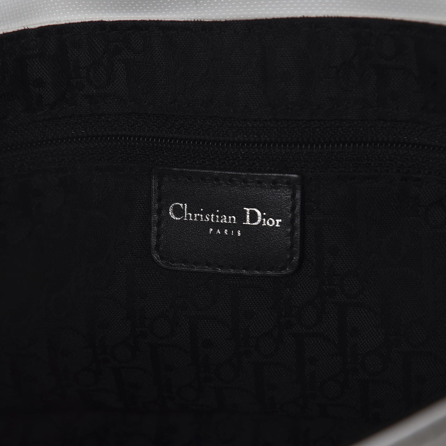 Coated Canvas Crystal Hardcore Bag White