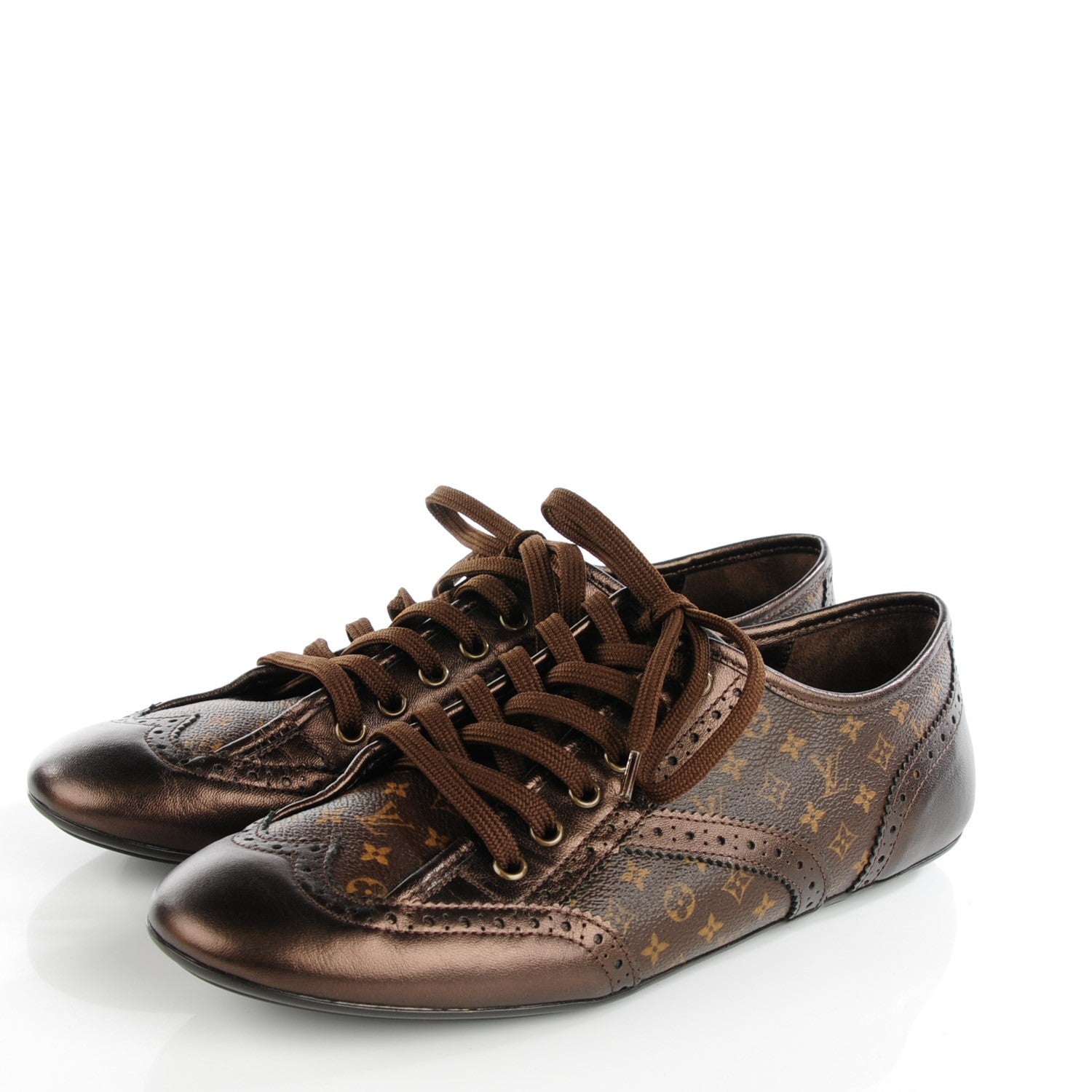 Louis Vuitton Calfskin Monogram Lyrics Sneakers 39 3 of 9