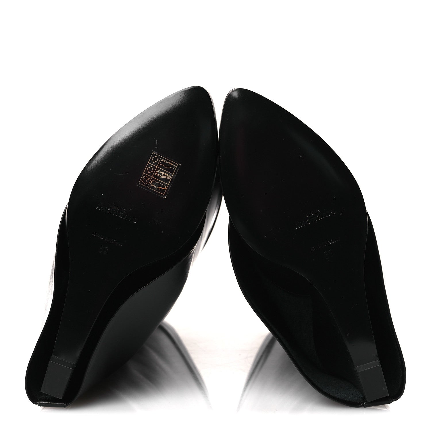 Givenchy Calfskin Shark Lock Pant Boots 39 Black 7 of 10