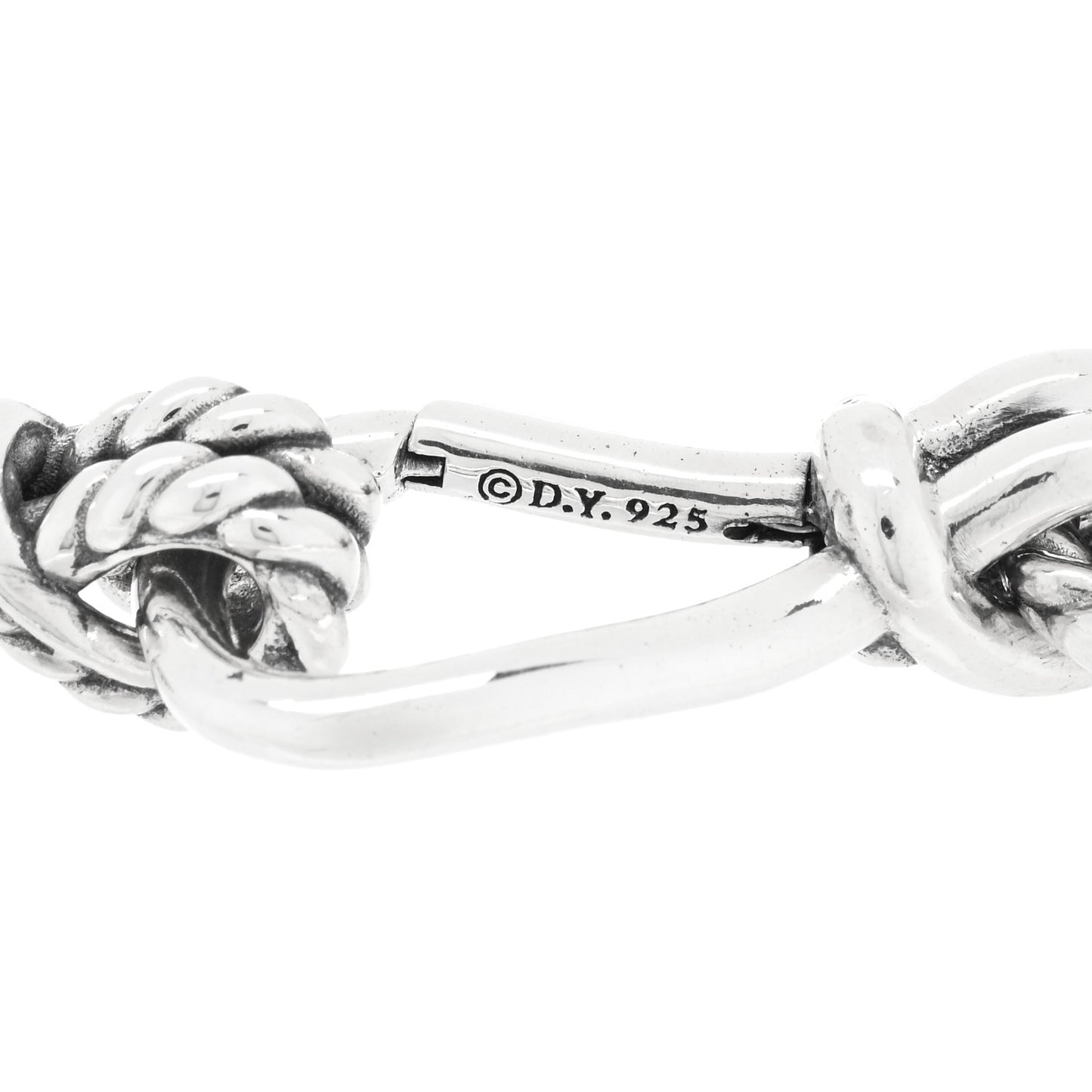Sterling Silver Thoroughbred Loop Chain Bracelet