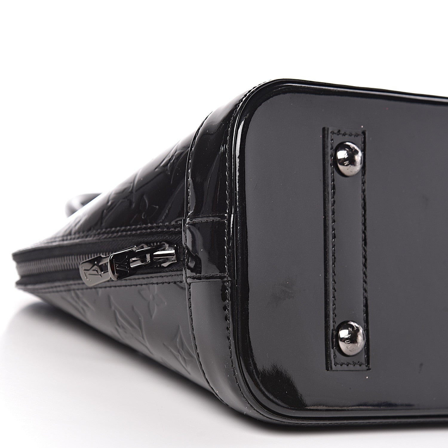 Louis Vuitton Vernis Alma PM Noir Magnetique 5 of 11