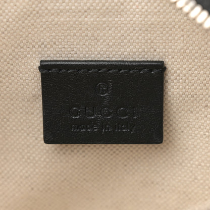Gucci Calfskin GG Tennis Embossed Belt Bag Black 6 of 12