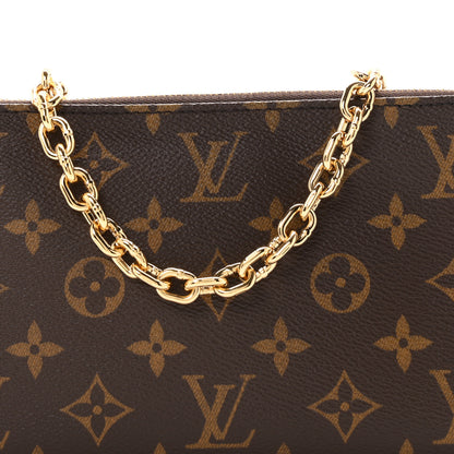 Louis Vuitton Monogram Chain Pochette Accessories 7 of 9