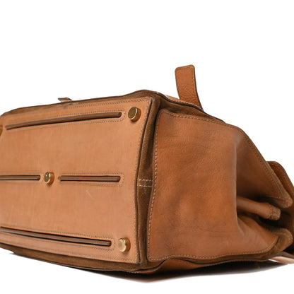 Saint Laurent Calfskin Suede Medium Muse Two Brown 6 of 20