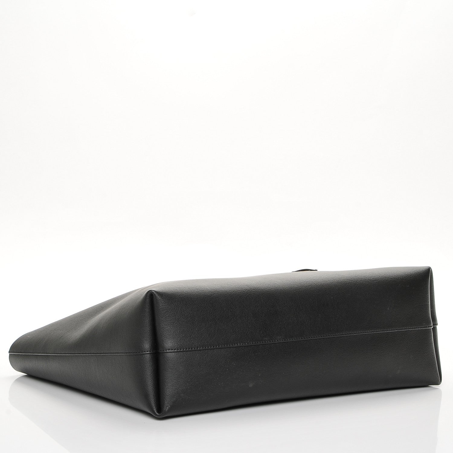 Saint Laurent Calfskin Large Shopping Tote Black 5 of 7