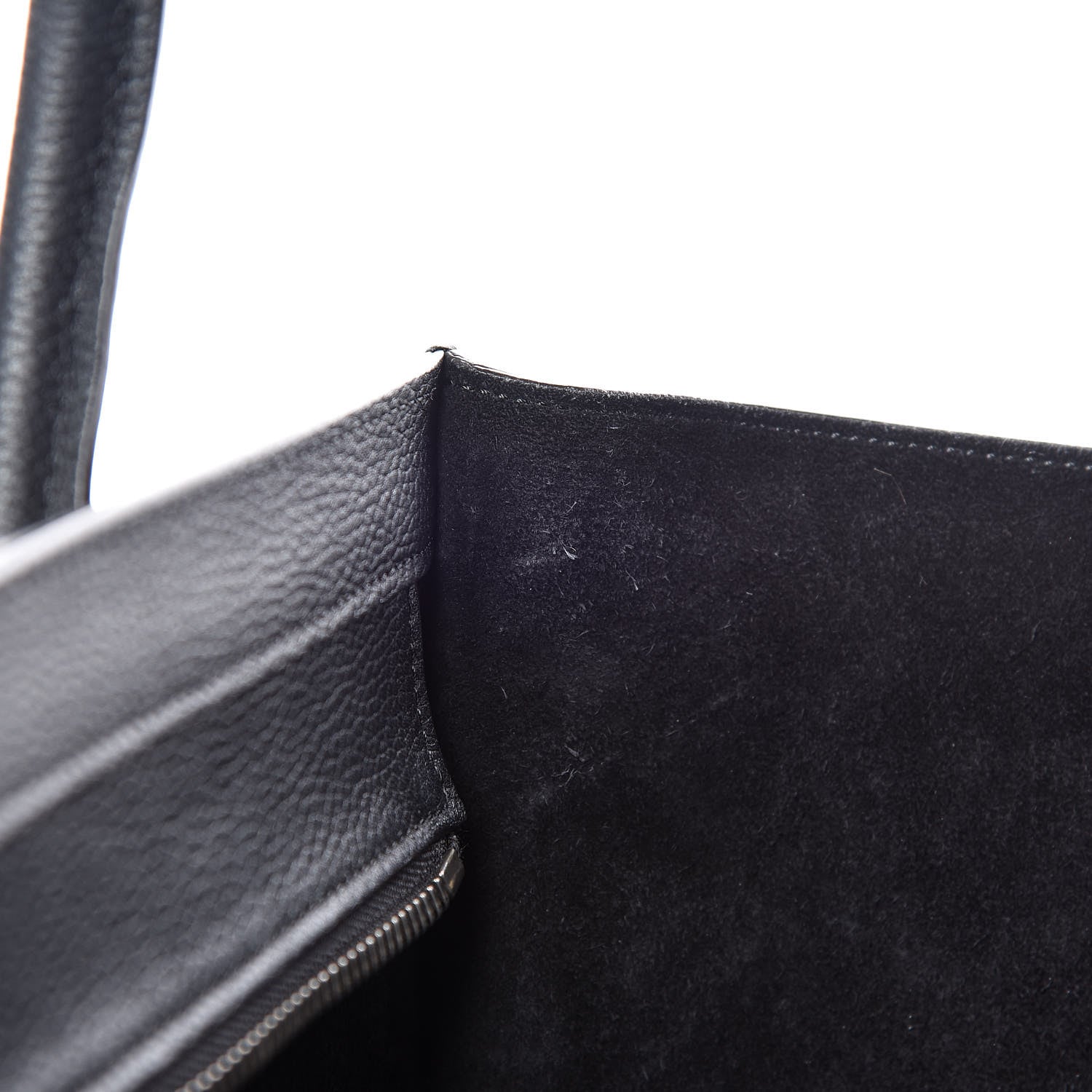 Celine Drummed Calfskin Mini Luggage Black 12 of 12