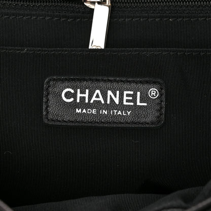 Chanel Calfskin Quilted Large Urban Spirit Backpack Black 6 of 12