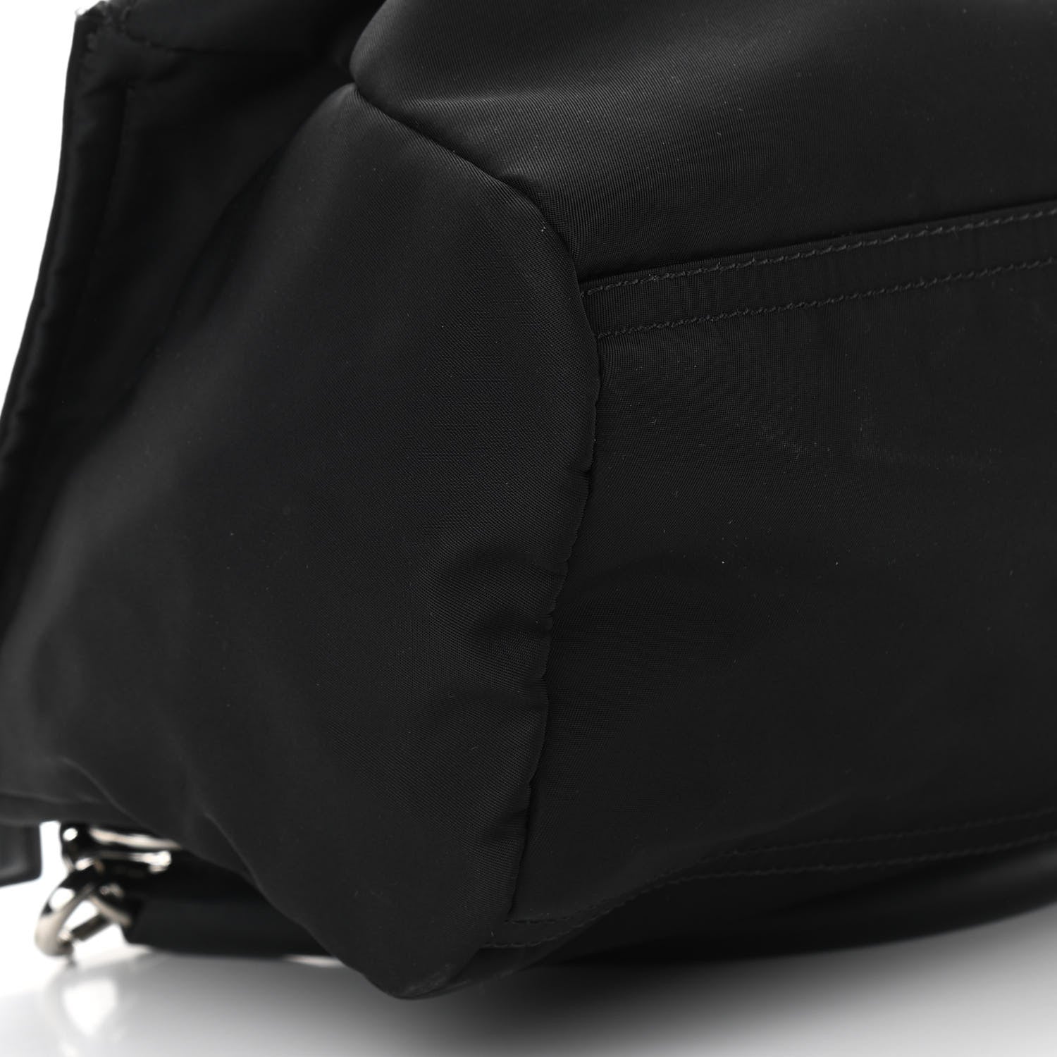 Givenchy Nylon Logo Small Pandora Black White 9 of 14