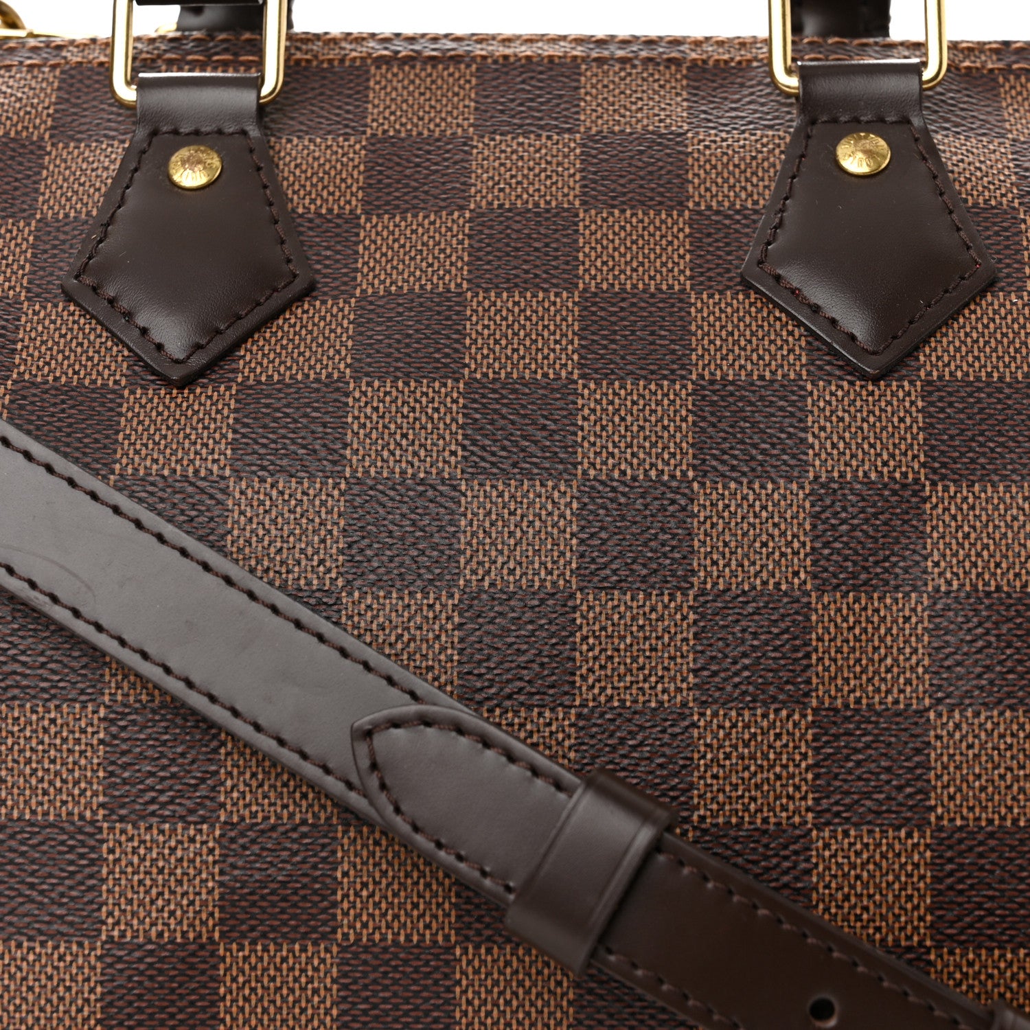 Louis Vuitton Damier Ebene Speedy Bandouliere 25 8 of 10