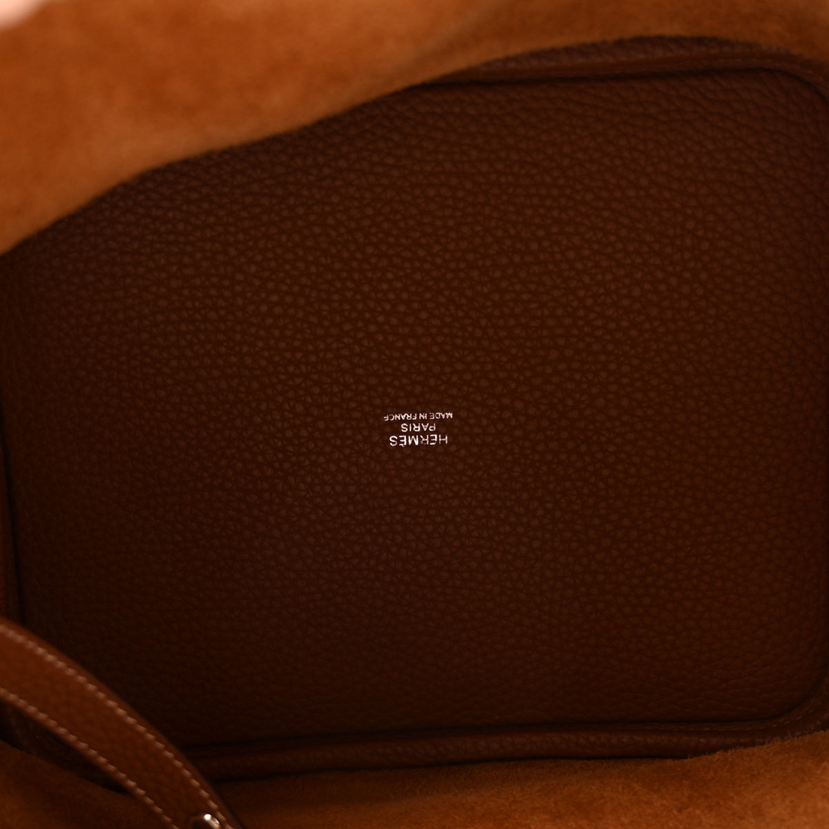Hermes Taurillon Clemence Picotin Lock 22 MM Gold 5 of 12