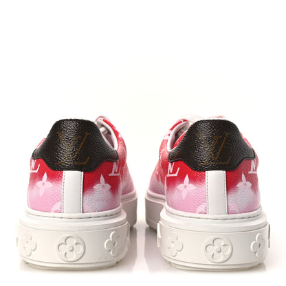 Louis Vuitton Monogram Escale Time Out Sneakers 35.5 Red 6 of 10