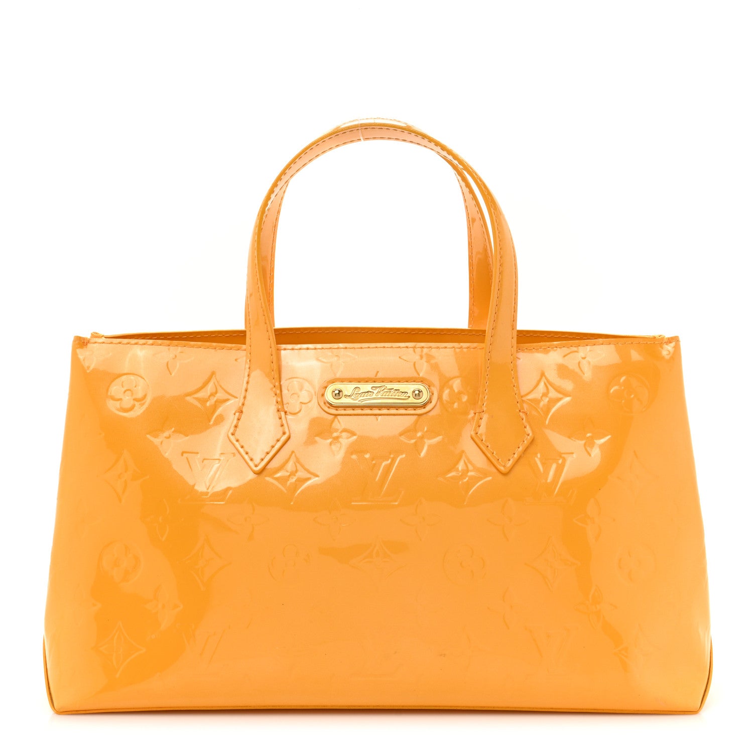 Louis Vuitton Vernis Wilshire PM Jaune Passion 1 of 18