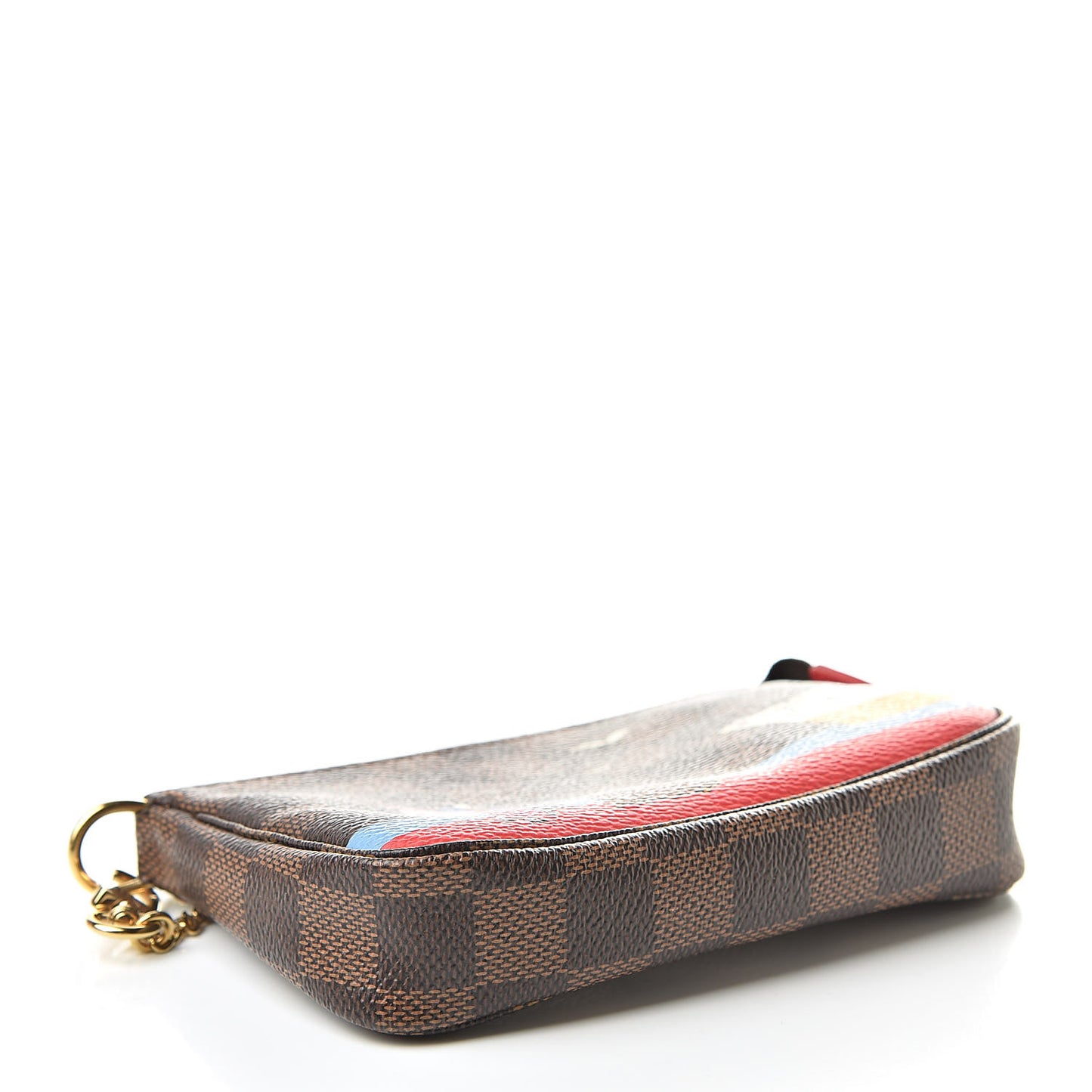 Damier Ebene 2016 Christmas Animation Mini Pochette Accessories
