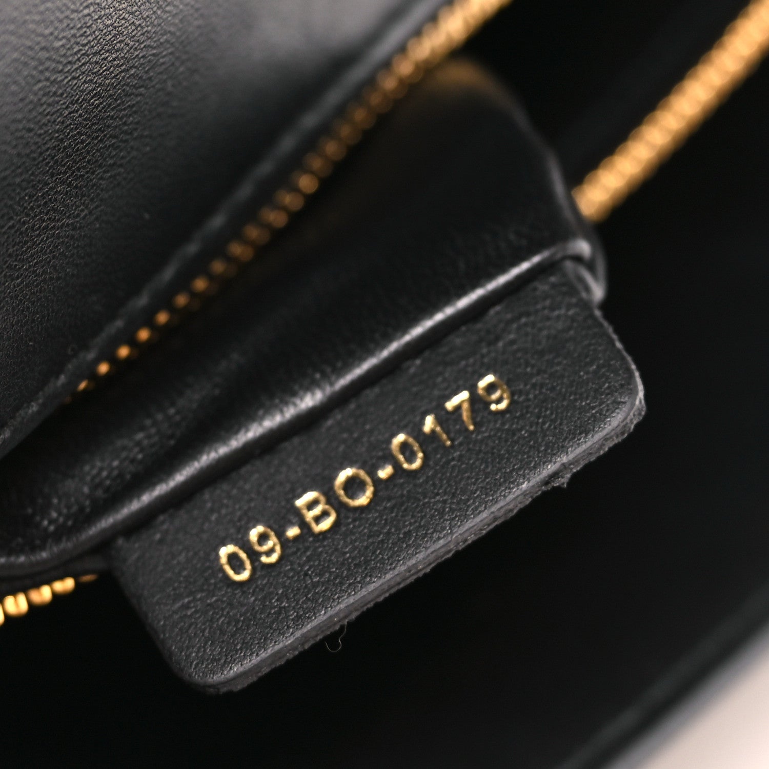 Christian Dior Calfskin 30 Montaigne Chain Pouch Black 7 of 10