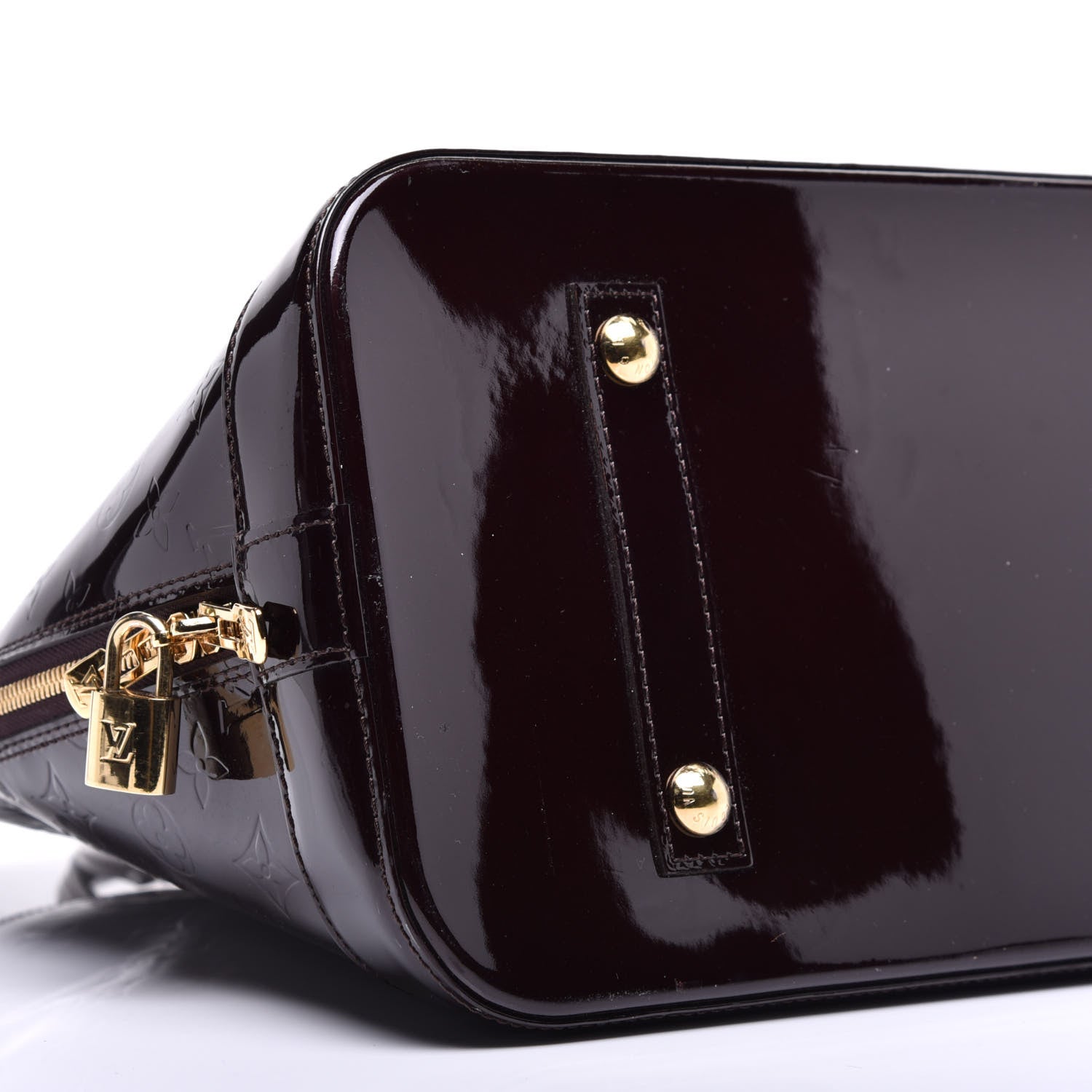 Louis Vuitton Vernis Alma GM Amarante 7 of 8