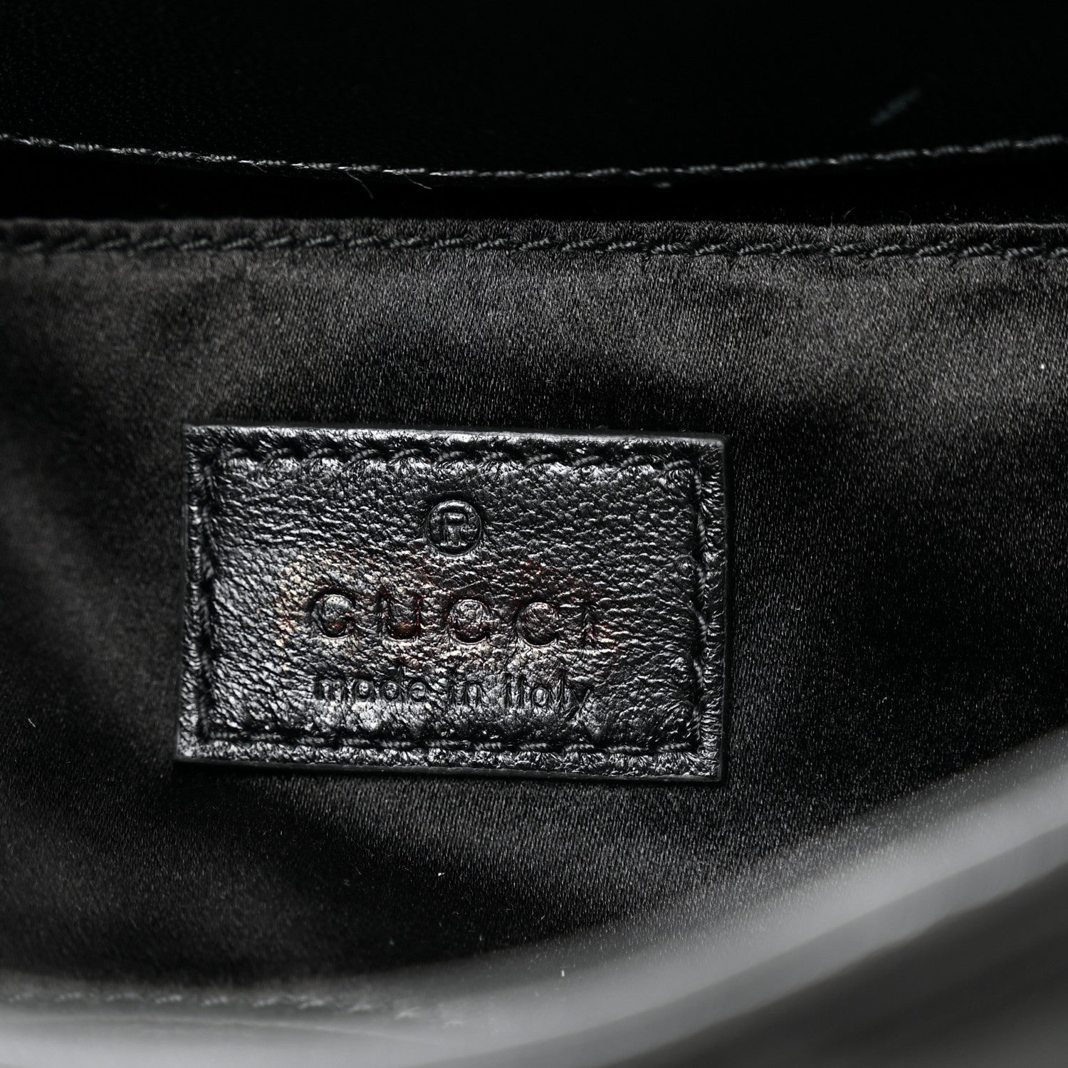 Gucci Nappa Vertical Matelasse Small Maxi Horsebit Chain Shoulder Bag Black 6 of 12