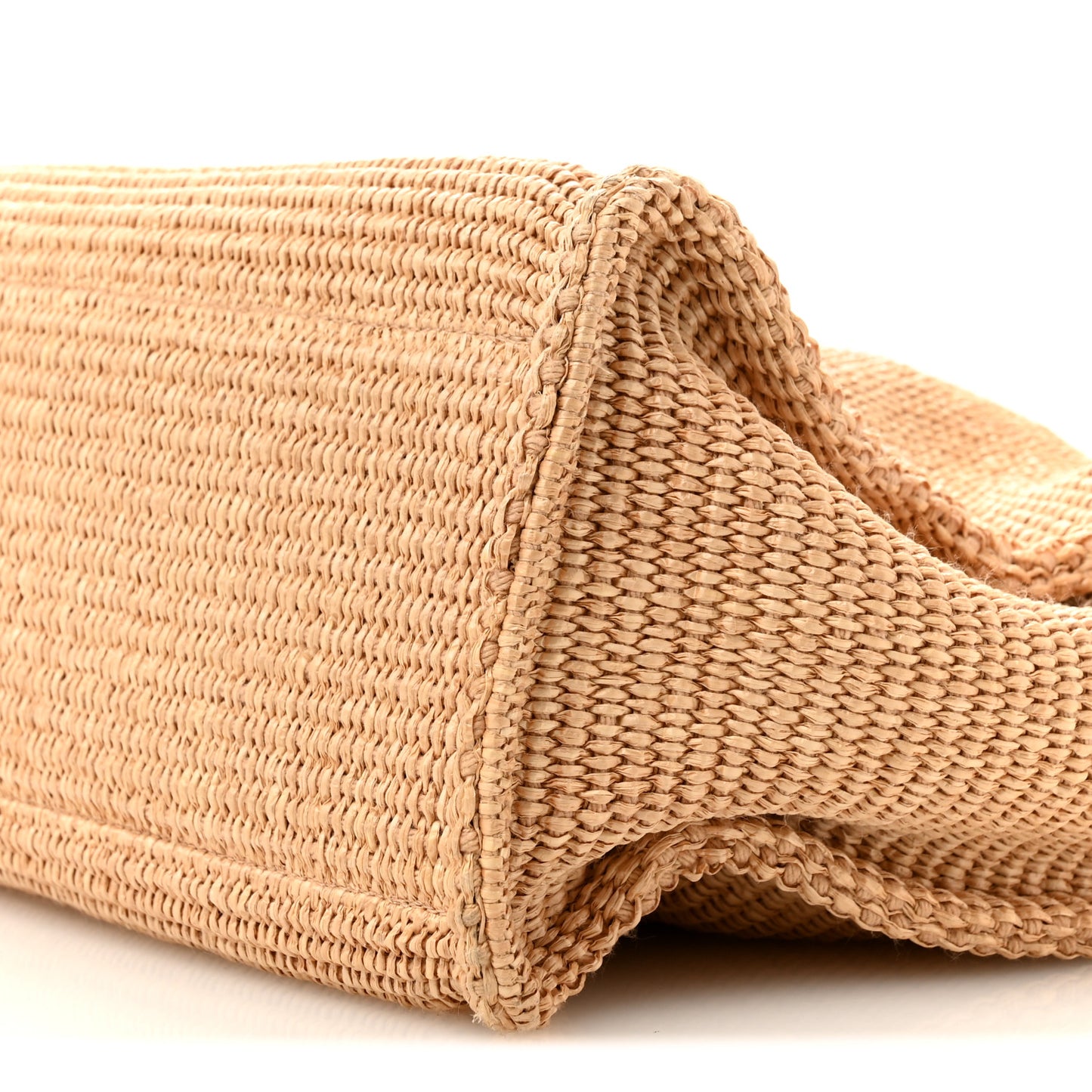 Raffia Large G Shopping Tote Natural Natural