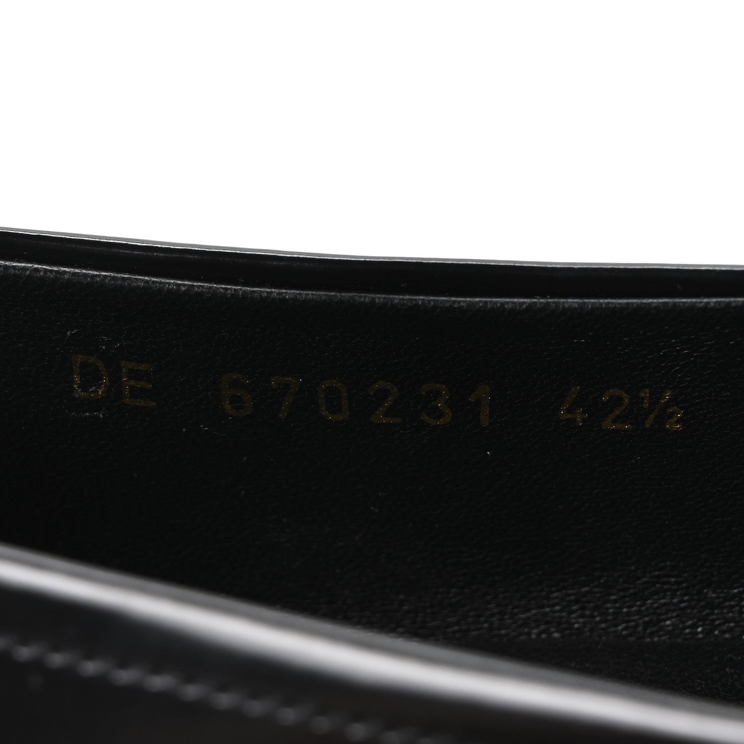 Saint Laurent Magnum Lux Calfskin Mens Le Loafer 15 Moccassins 42.5 Black 9 of 10