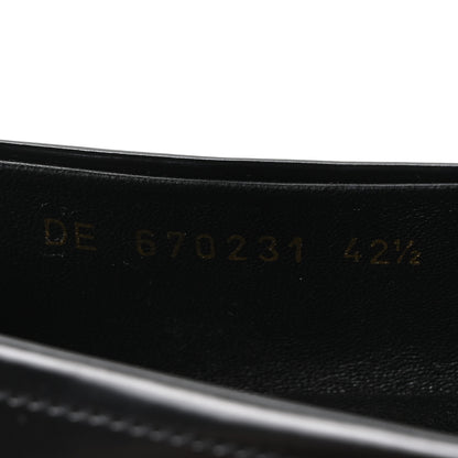 Saint Laurent Magnum Lux Calfskin Mens Le Loafer 15 Moccassins 42.5 Black 9 of 10