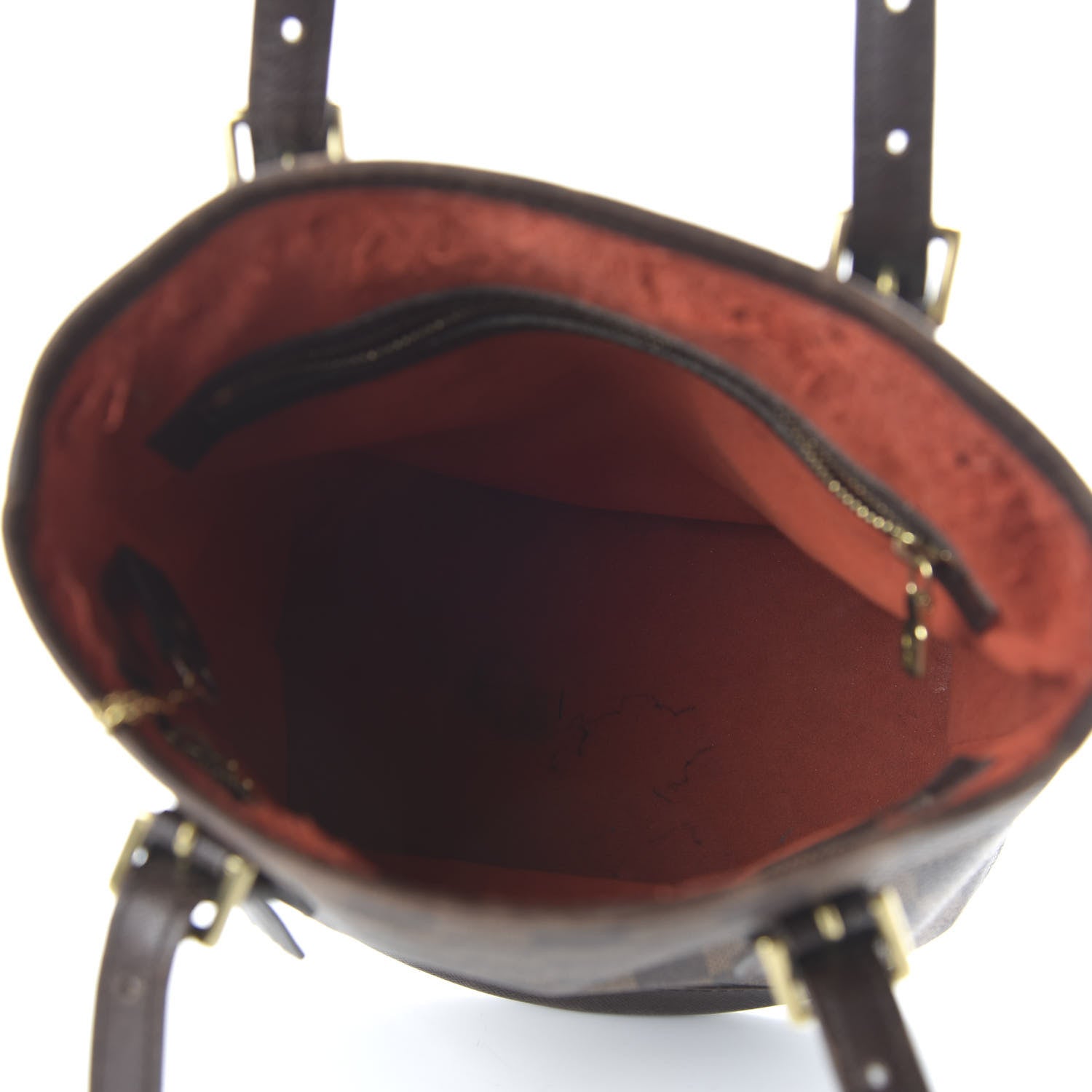 Louis Vuitton Damier Ebene Marais Bucket 23 5 of 13
