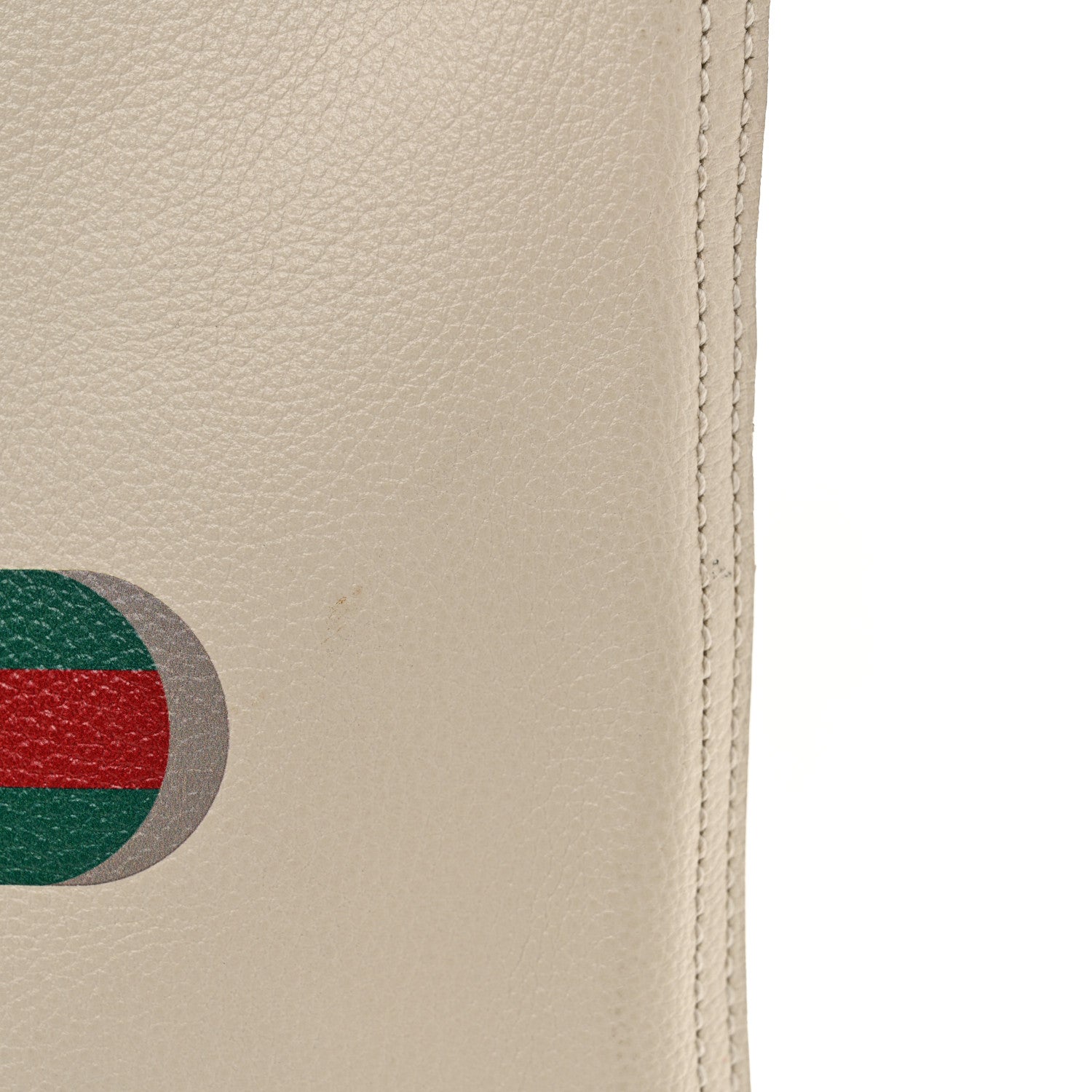 Gucci Calfskin Mens Logo Tote White 11 of 11