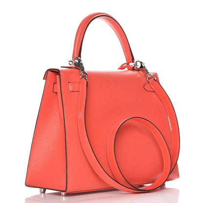 Hermes Epsom Kelly Sellier 25 Rose Jaipur 4 of 32