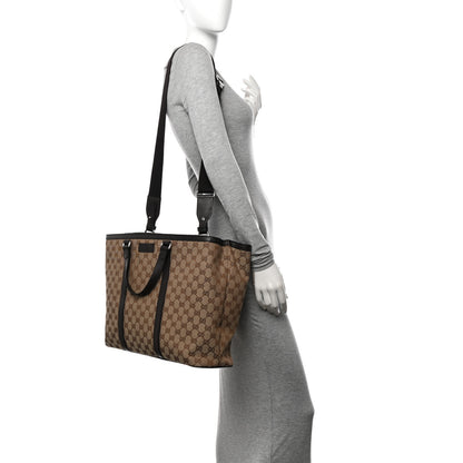 Gucci GG Monogram Large Joy Tote Bag Dark Brown 2 of 12