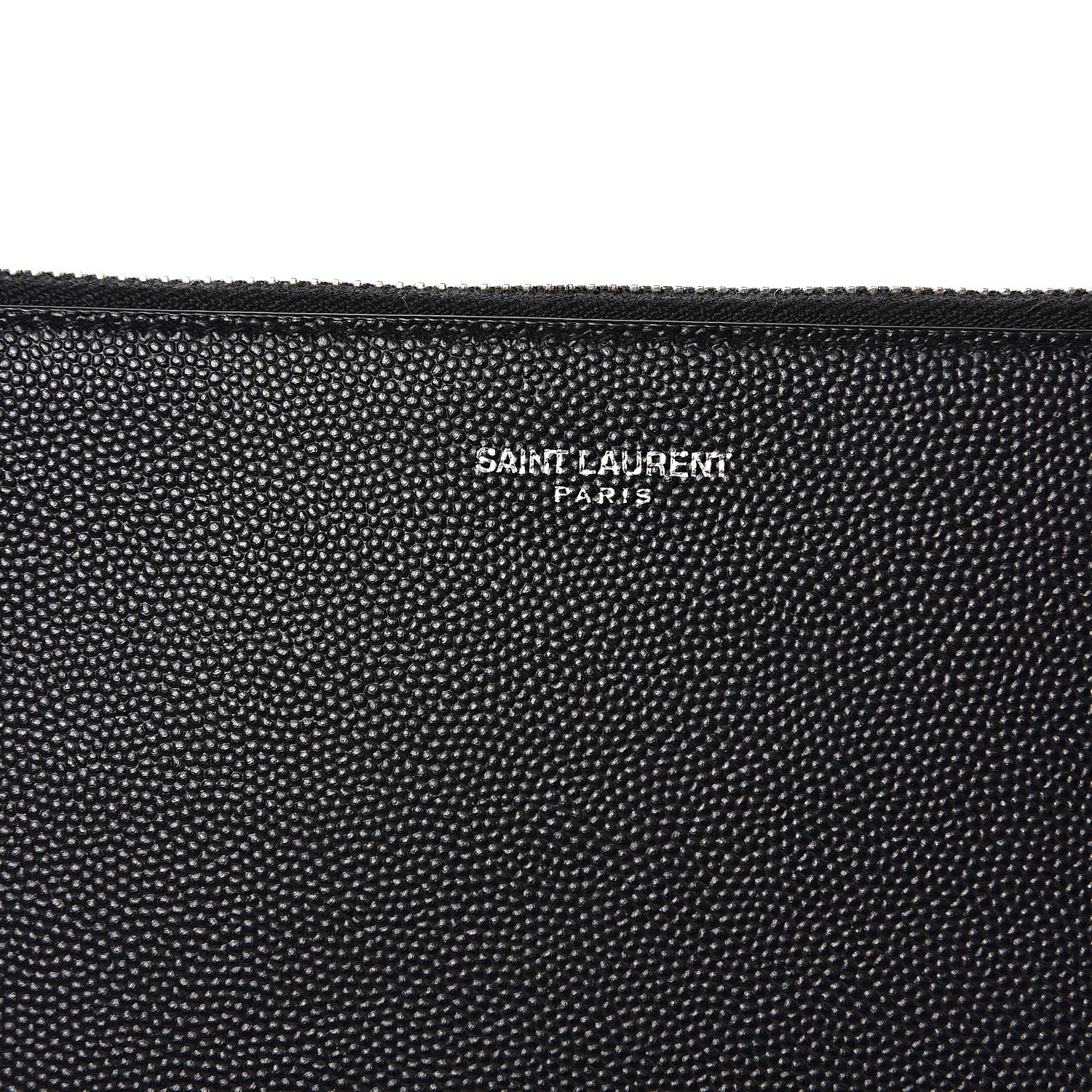 Saint Laurent Grain de Poudre Mini Tablet Holder Black 6 of 7