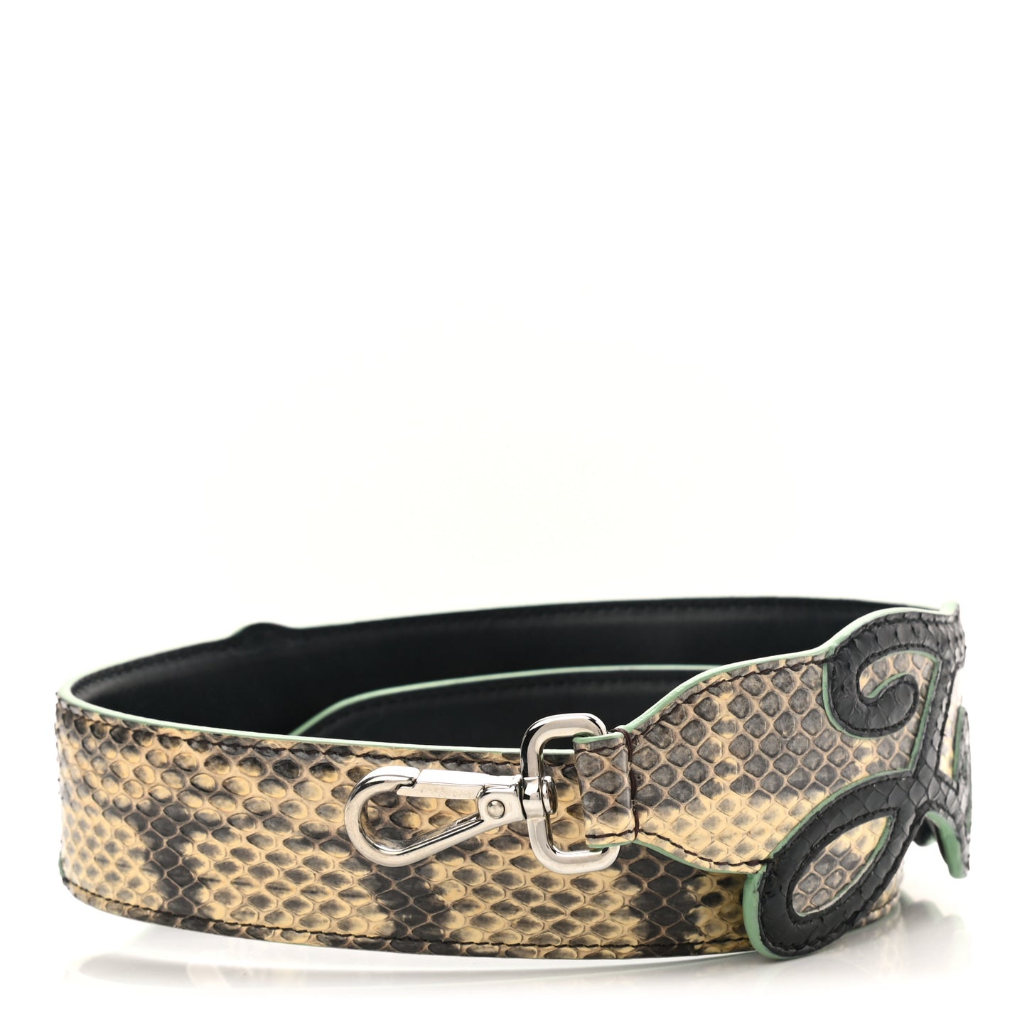 Calfskin Elaphe Open Your Heart Strap You