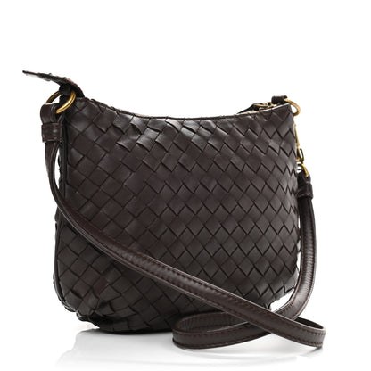 Bottega Veneta Nappa Intrecciato Crossbody Ebano 3 of 11