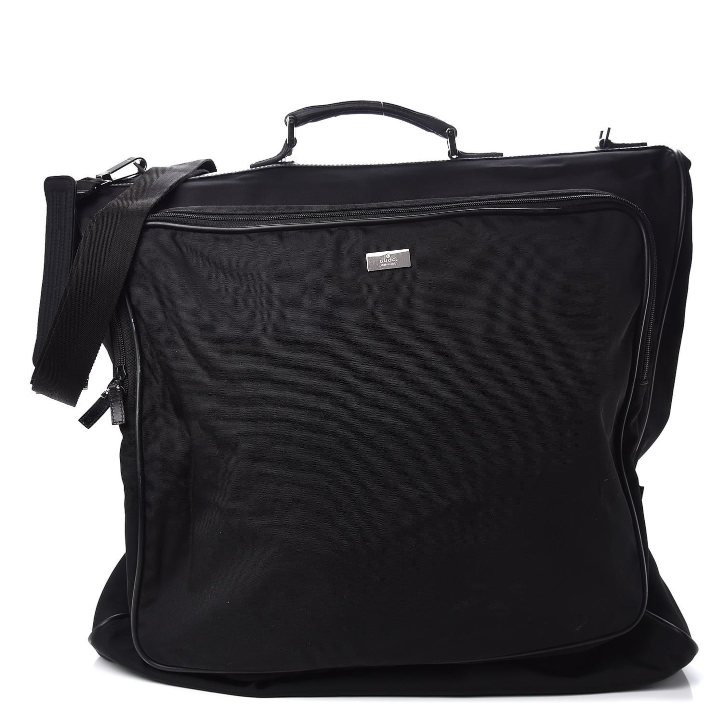 Canvas Large Garment Bag Black