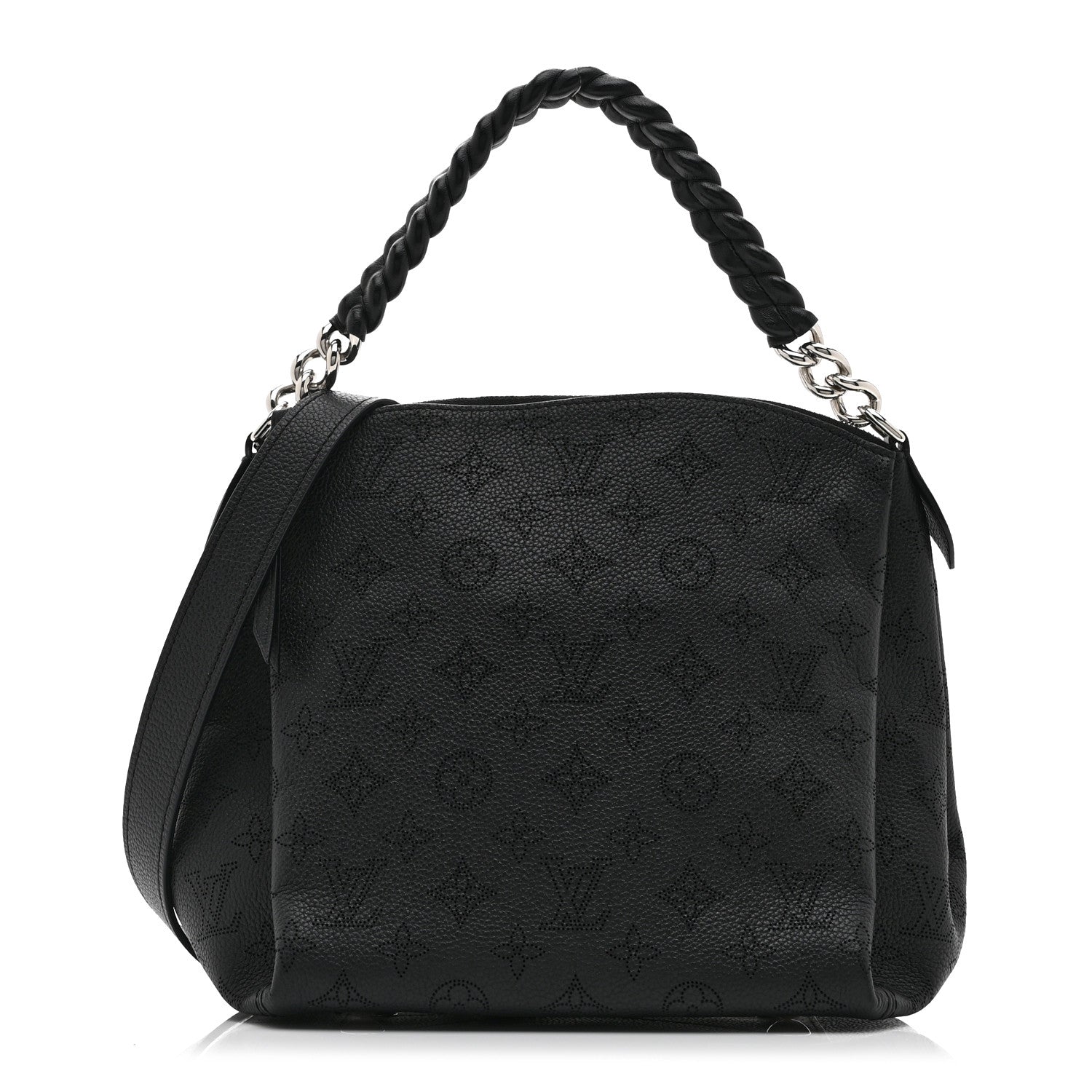 Louis Vuitton Mahina Babylone Chain BB Black 1 of 10