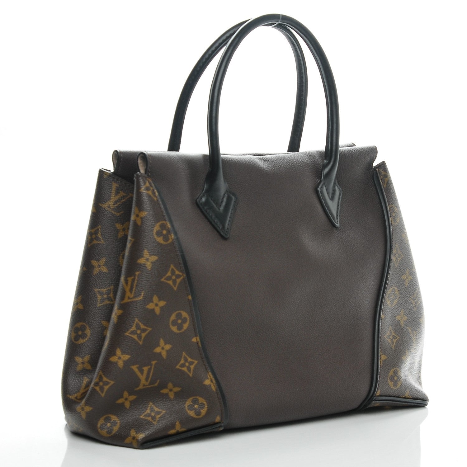 Louis Vuitton Veau Cachemire Monogram Tote W PM Chocolate 3 of 6