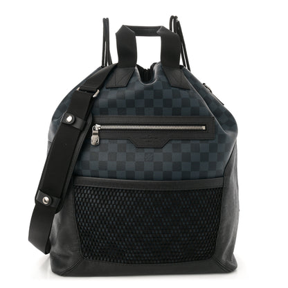 Louis Vuitton Damier Cobalt Matchpoint Backpack 1 of 10